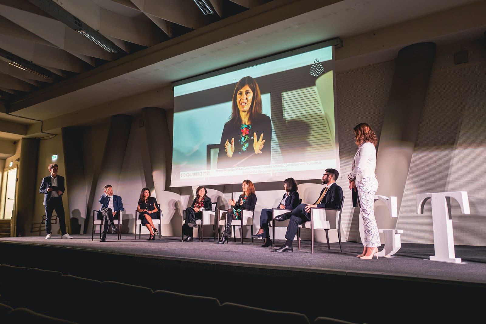 A panel session at the first edition