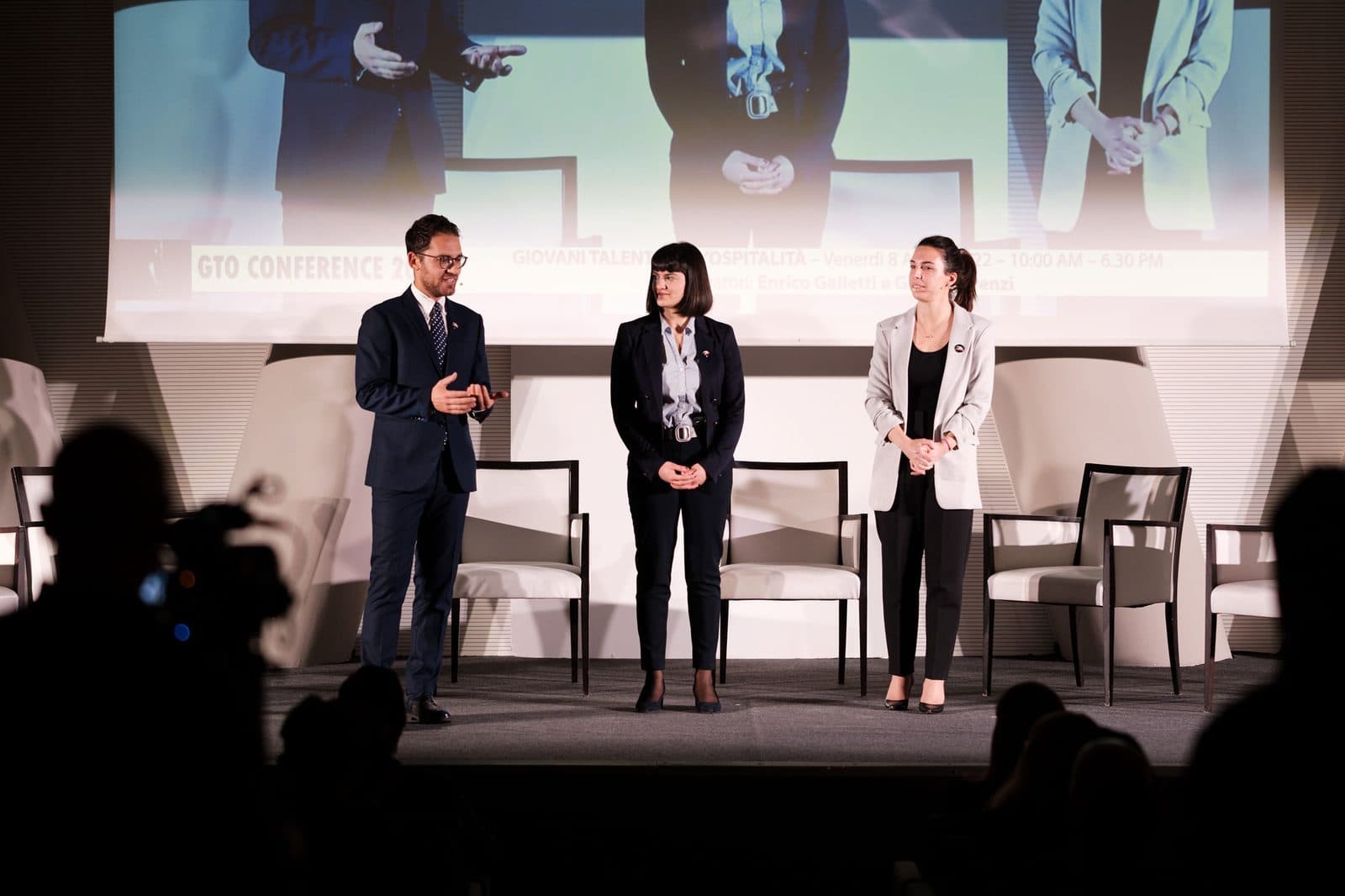 من فعاليات النسخة الأولى من مؤتمر Giovani Talenti dell’Ospitalità في كاتانيا