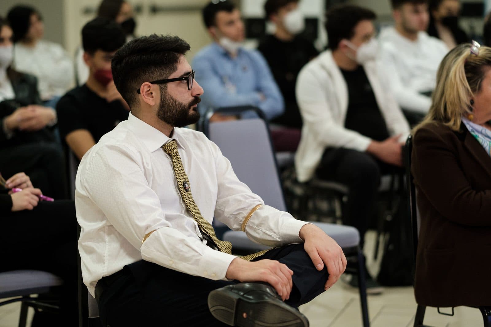A DolceVita introduction-to-hospitality session in an Italian hotel school