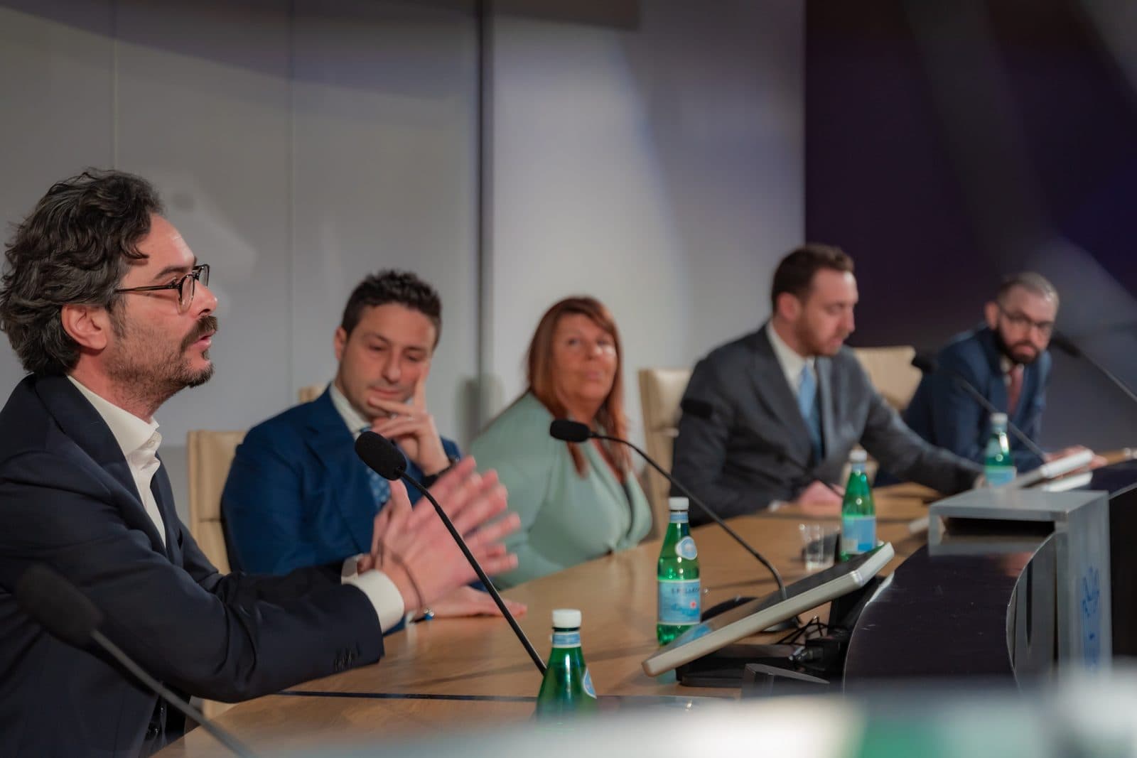 The panel at the second edition