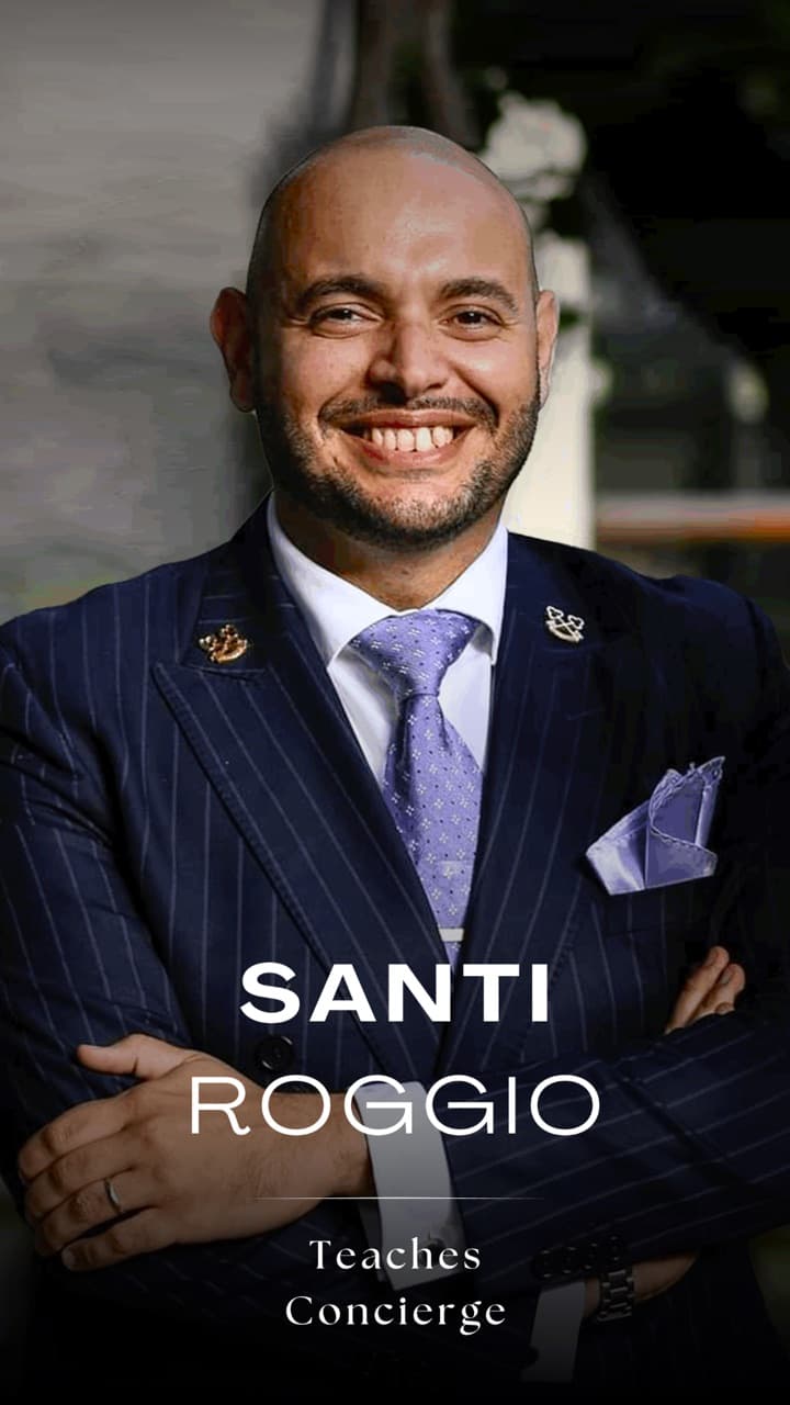 Santi Roggio — Head Concierge, Grand Hotel Timeo, a Belmond Hotel — presidente FAIPA Chiavi d'Oro, Sicilia