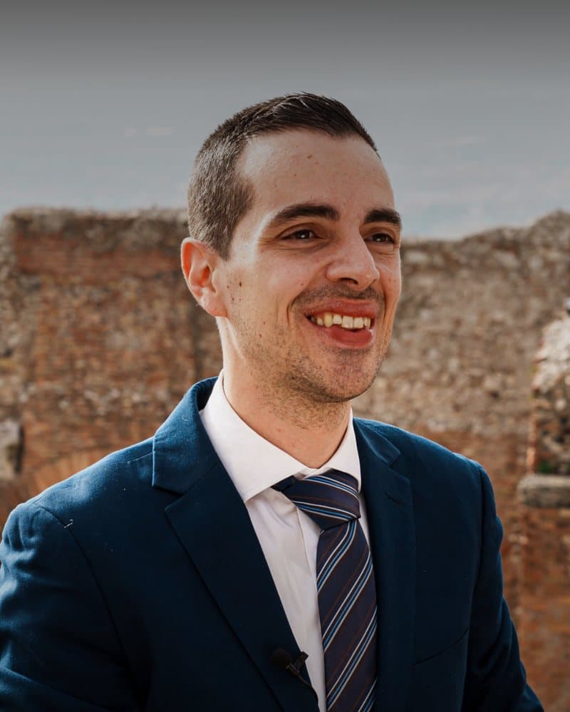Antonio Cannavò, Front Office Manager, Villa Sant'Andrea, A Belmond Hotel