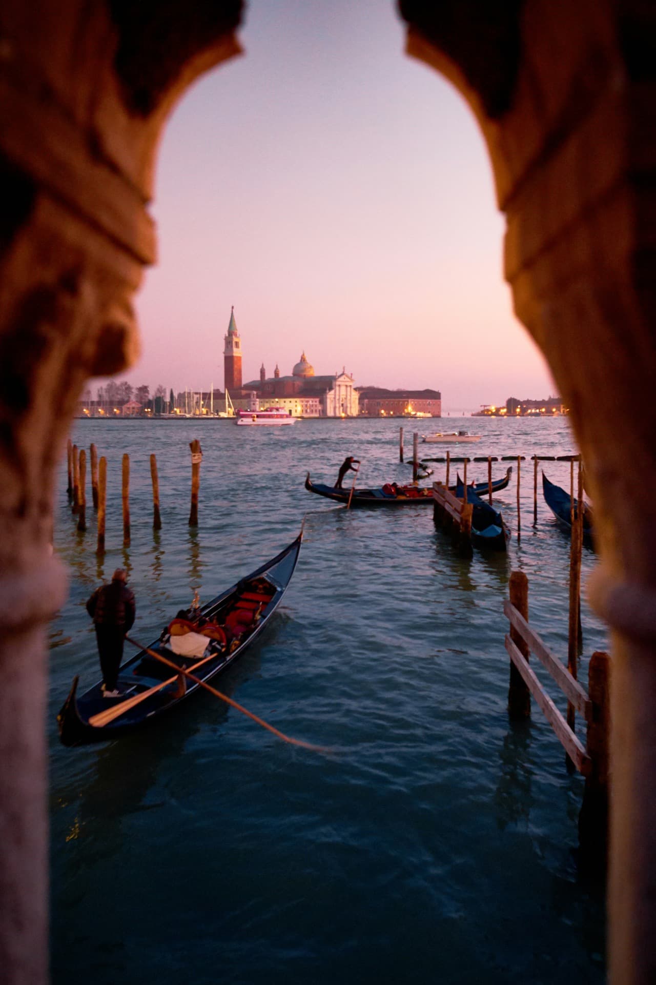 Venice at sunset